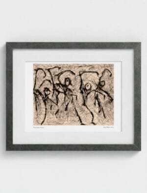 Heterodox Waltz framed art print