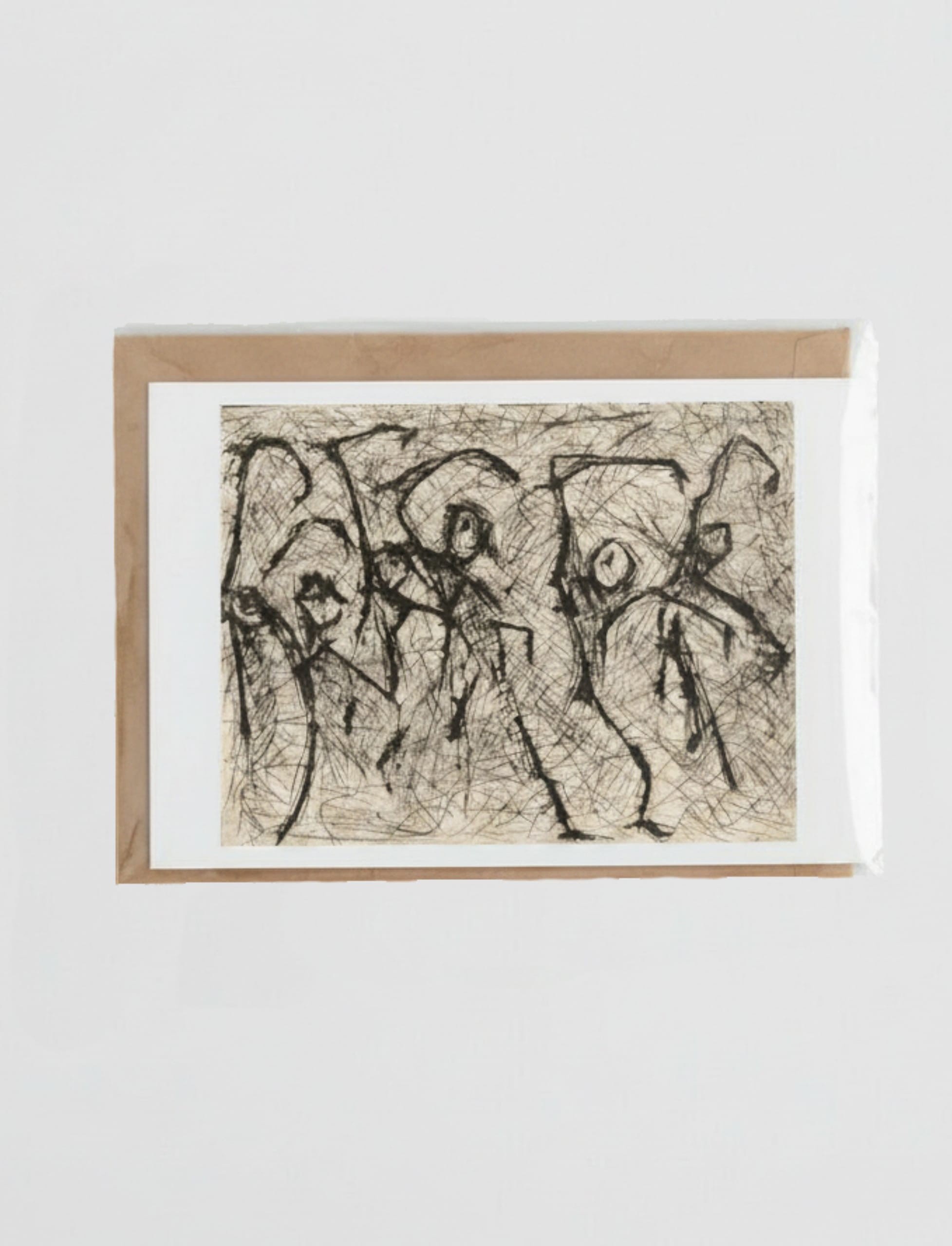 Heterodox waltz greetings card