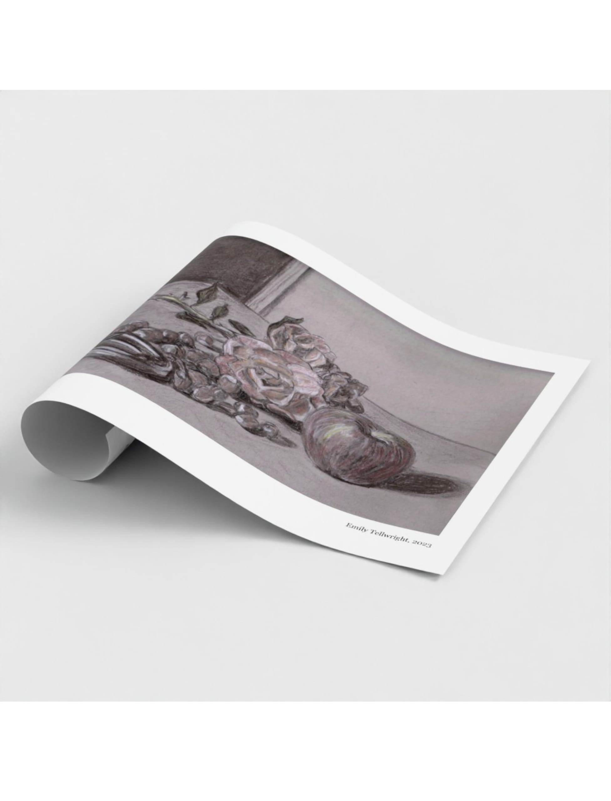 Not Quite Autumn Art Print Still Life by Emily TEllwright