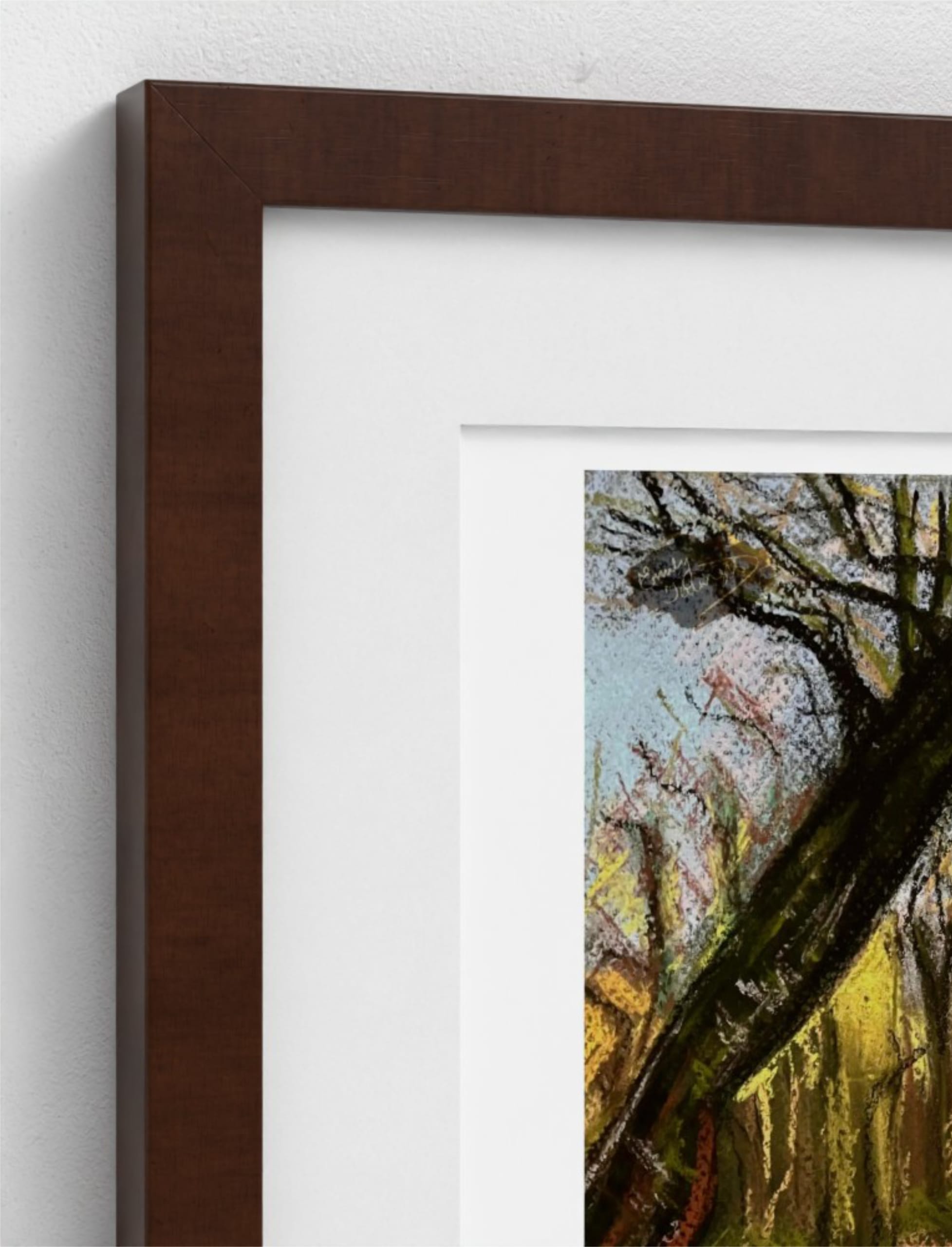 Winter Woodland Framed Art Print