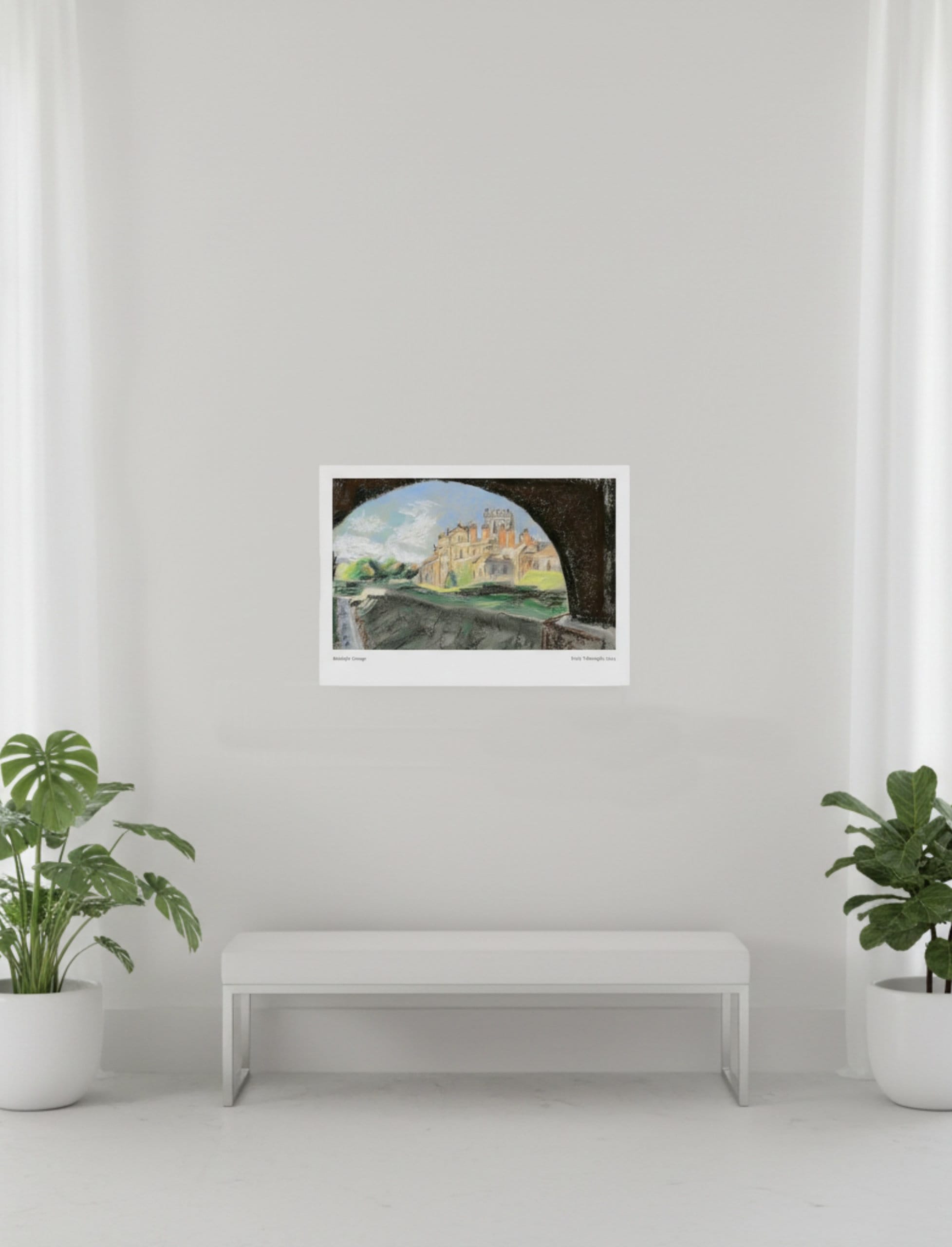 Biddulph Grange Garden Art Print National Trust Visit Souvenir