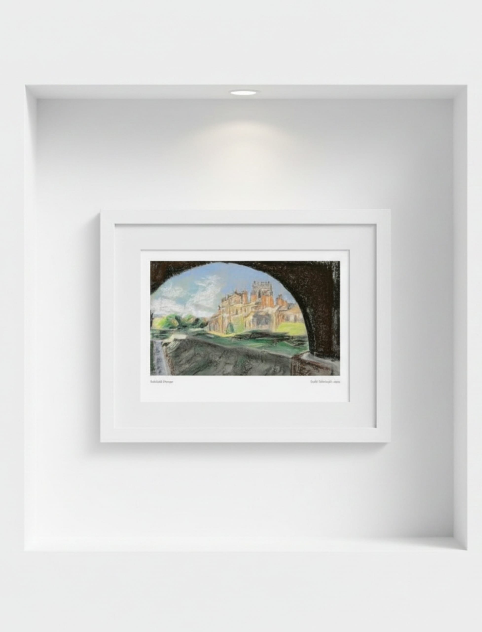 Biddulph Grange Garden Framed Art Print