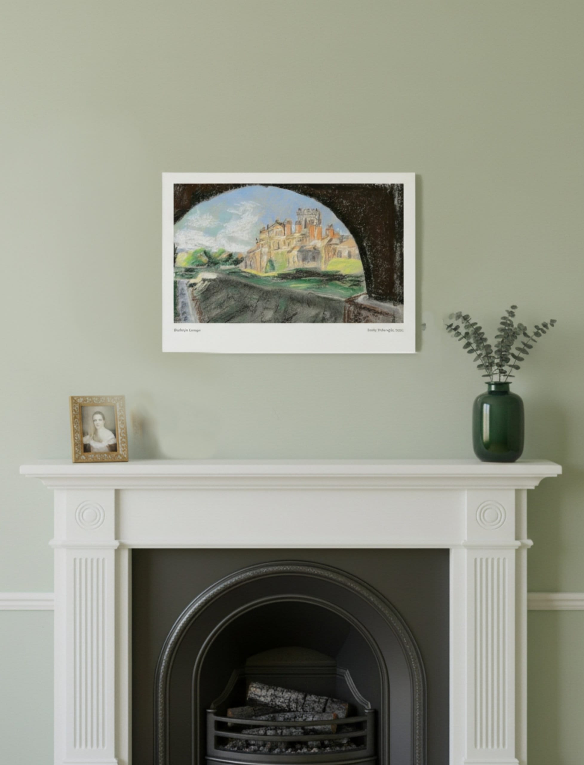 Biddulph Grange Garden Art Print National Trust Visit Souvenir