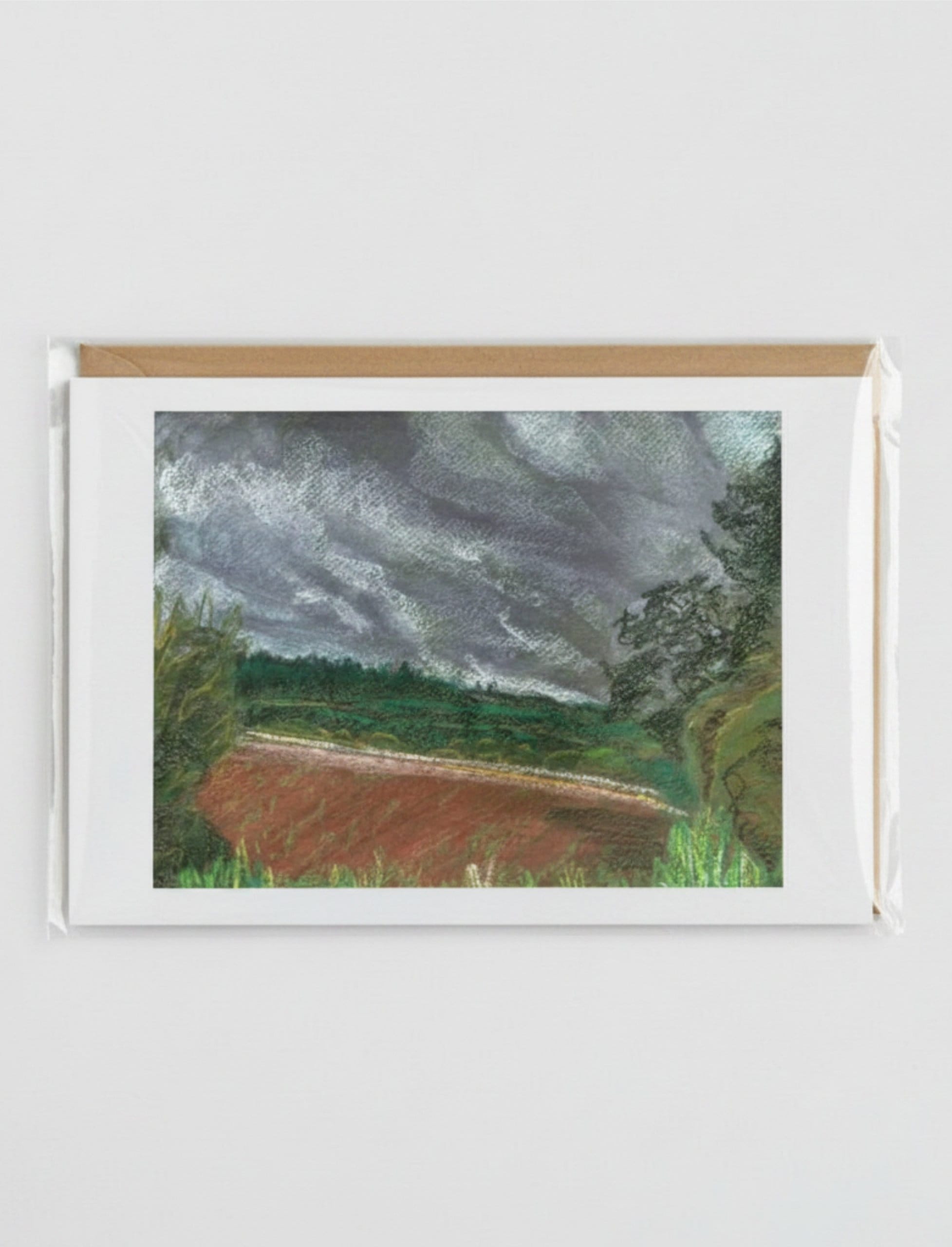 Summer Storm Near Witley Court Greetings Card