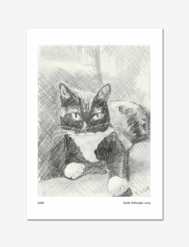 Edith art print