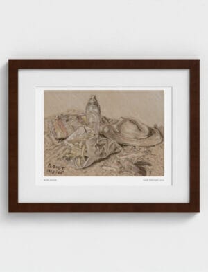 At the Seaside Framed Art Print
