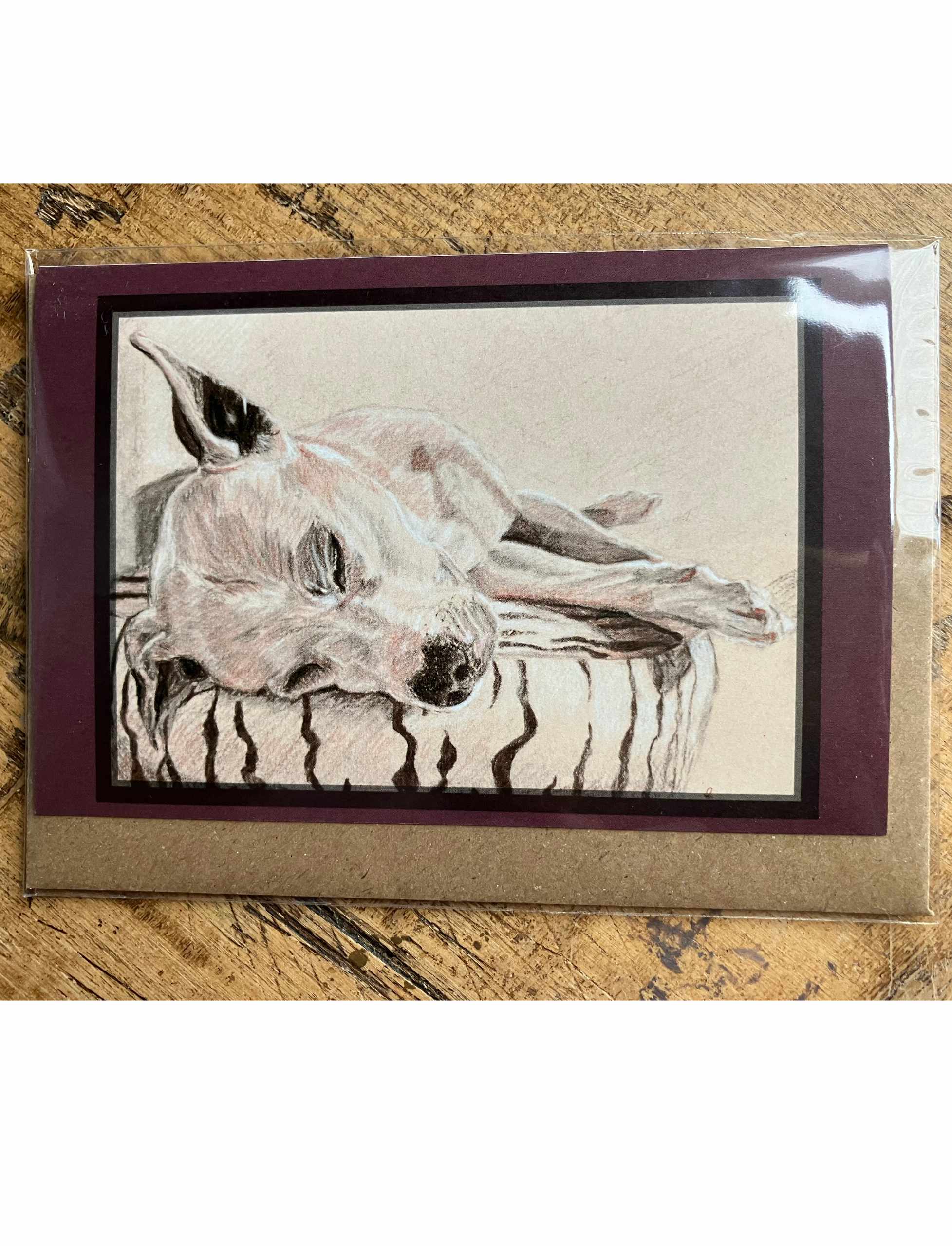 Chance greetings card by Emily Tellwright