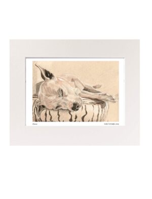 Chance mounted art print by emily tellwright