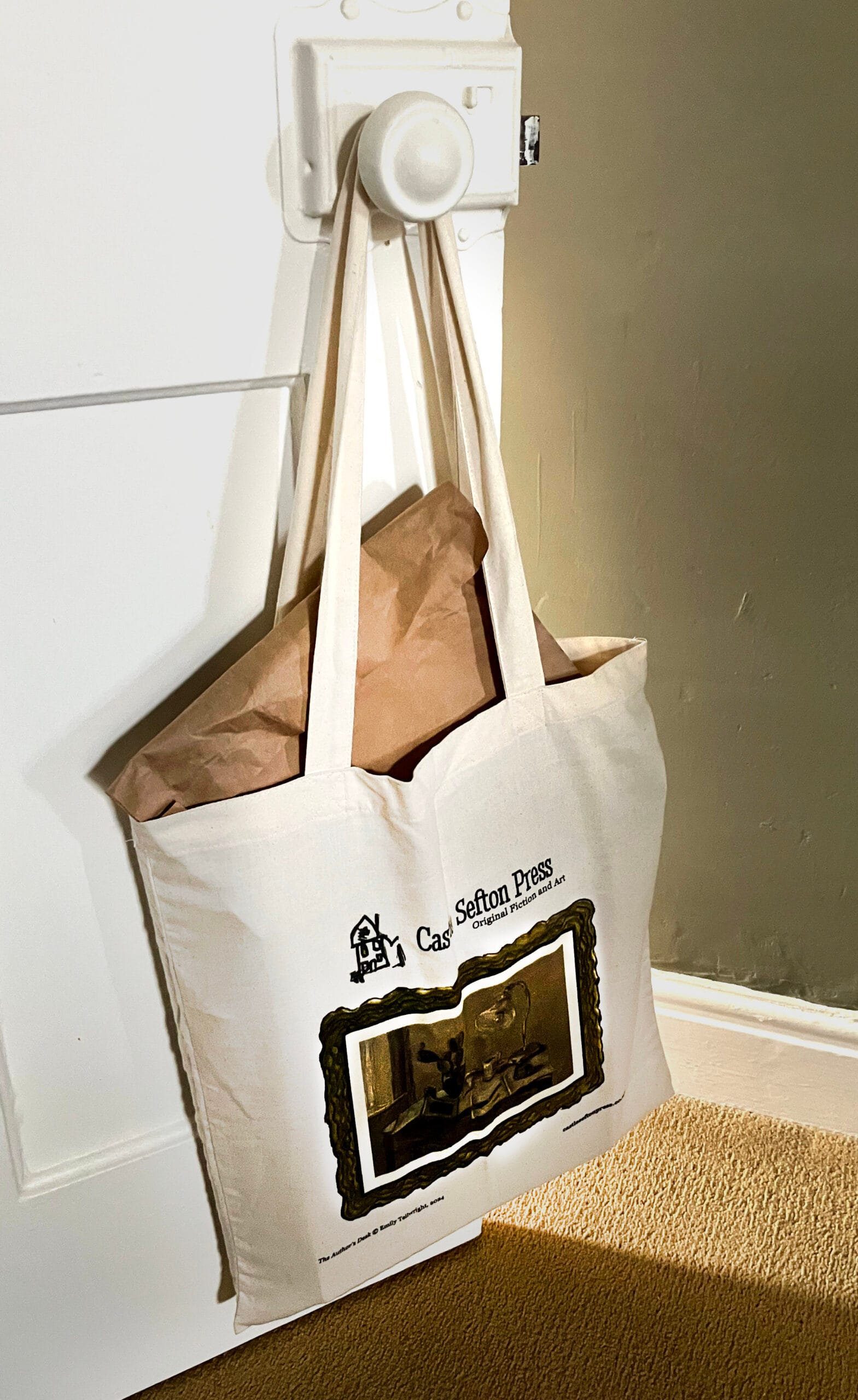 Castle Sefton Press Tote Bag
