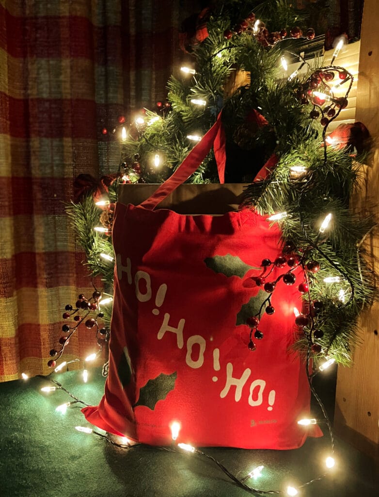 Ho Ho Ho Christmas Tote Bag