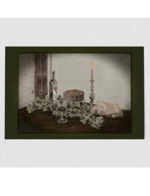 Heart of Winter Greetings card