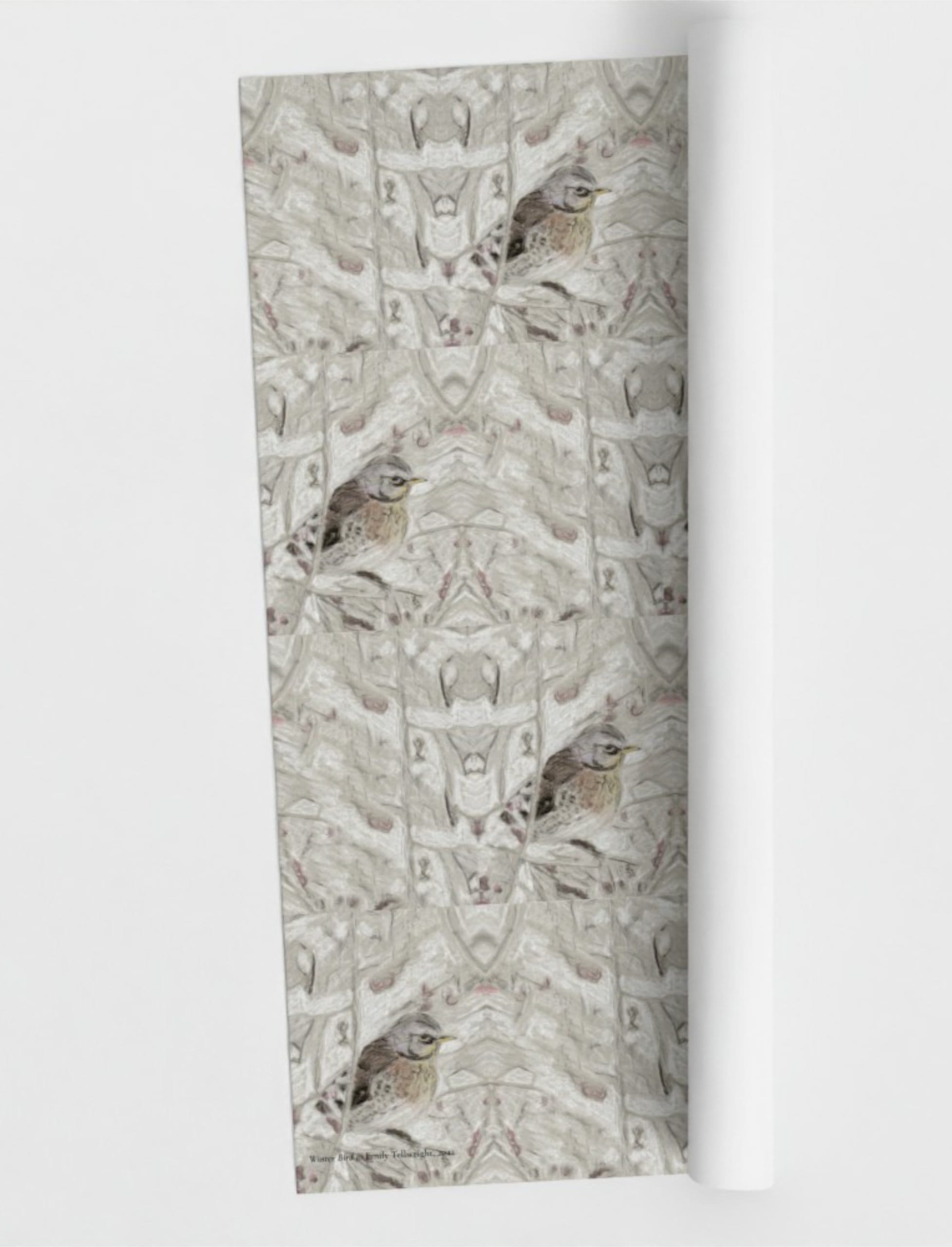 Winter Bird Wrapping Paper