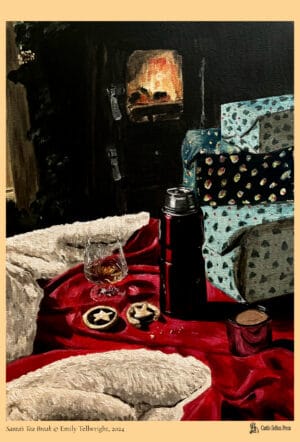 Santa's Tea break jigsaw