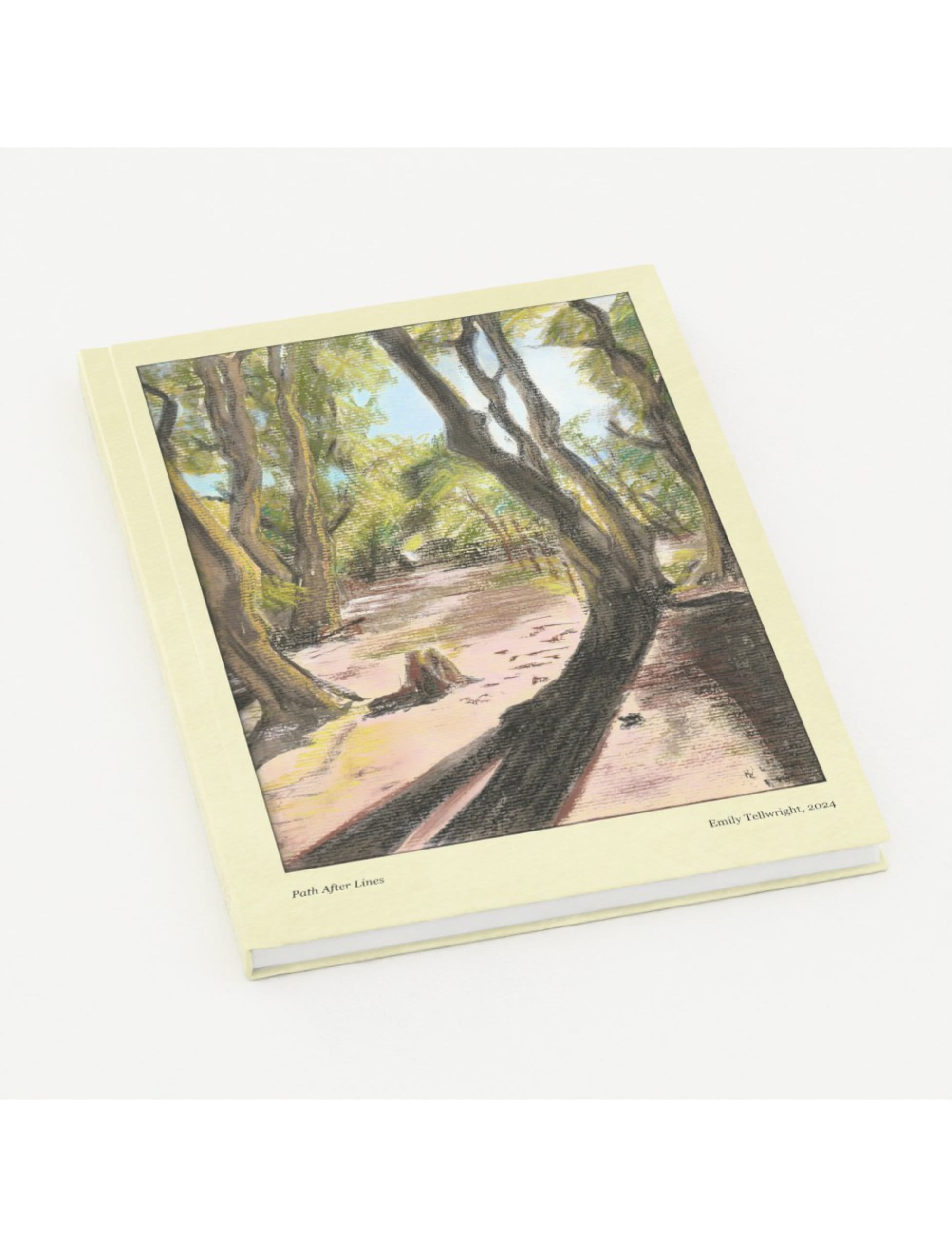 Path After Lines hardback notebook