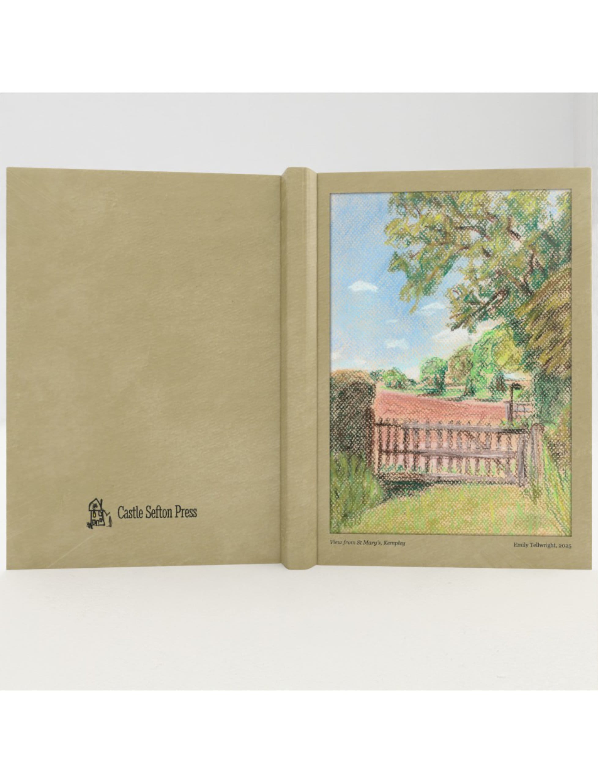 The View from St Mary's Kempley Hardback Notebooks