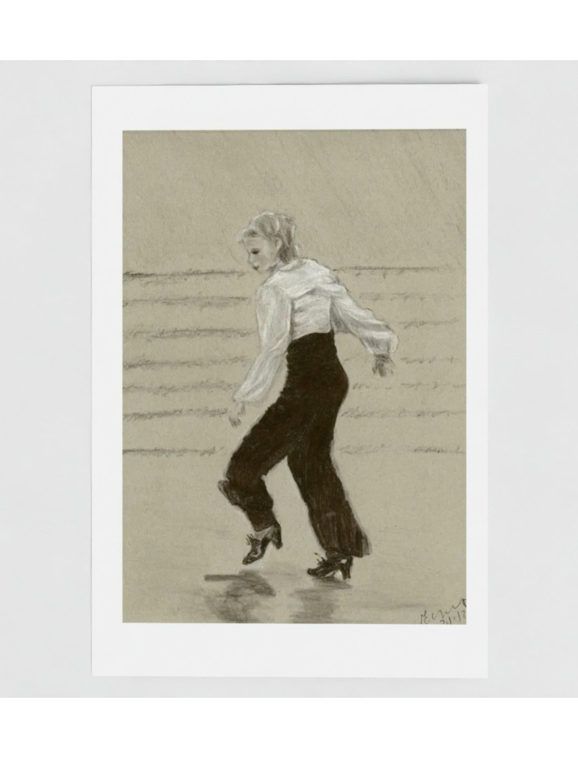 Ginger rogers No 2: Hard to \handle GReetings Card