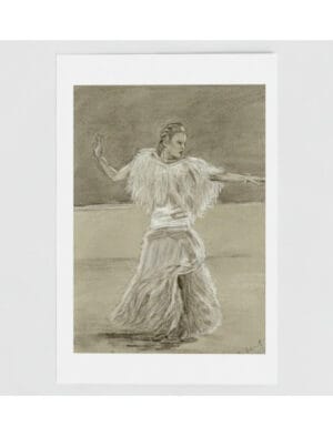 Ginger No 3 Cheek to Cheek greetings card