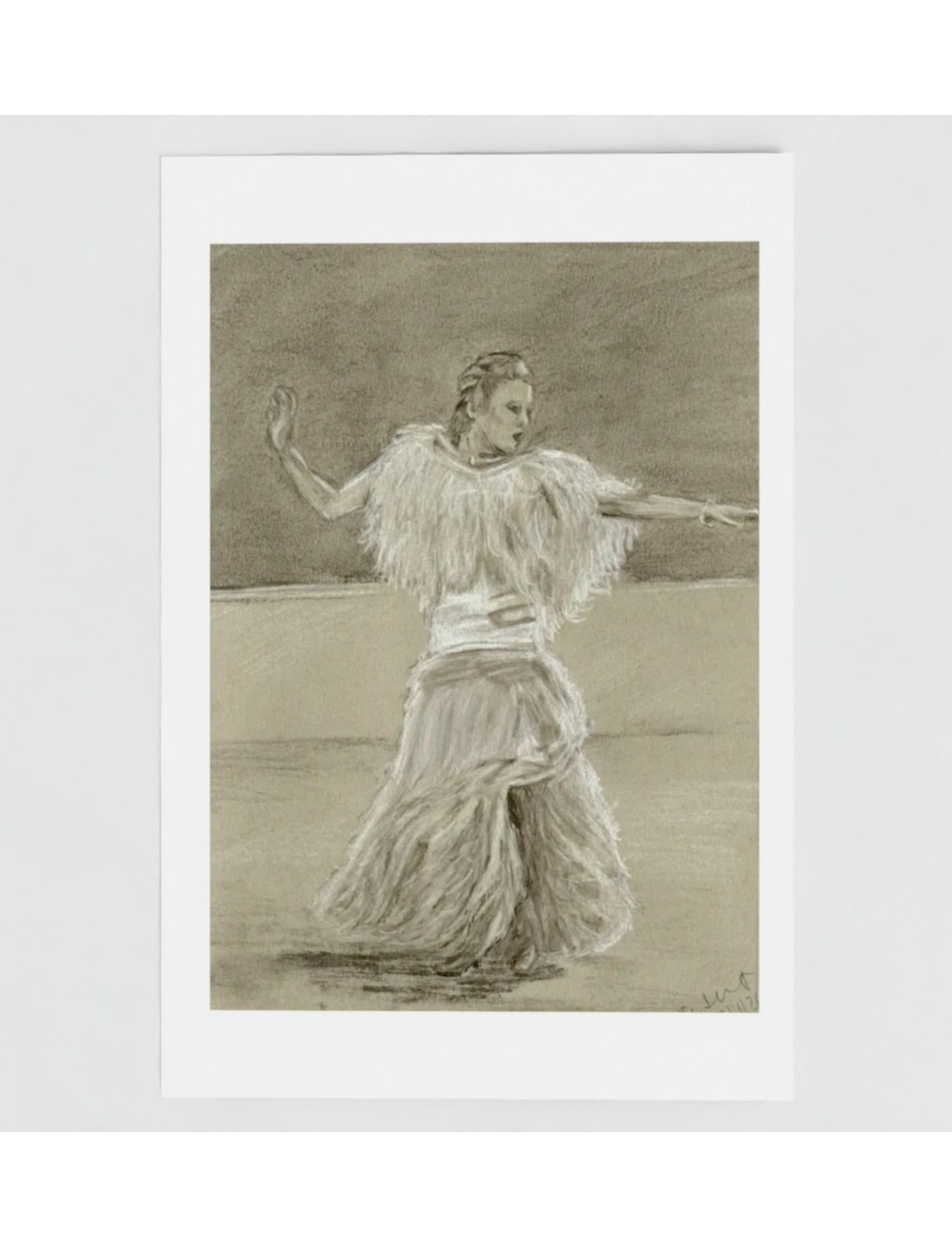 Ginger No 3 Cheek to Cheek greetings card