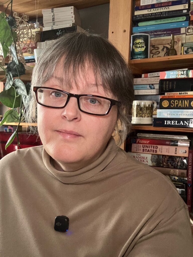 Emily Tellwright, author, artist and publisher at Castle Sefton Press