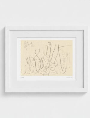 Frühling Abstract Framed Art Print, Art for Spring