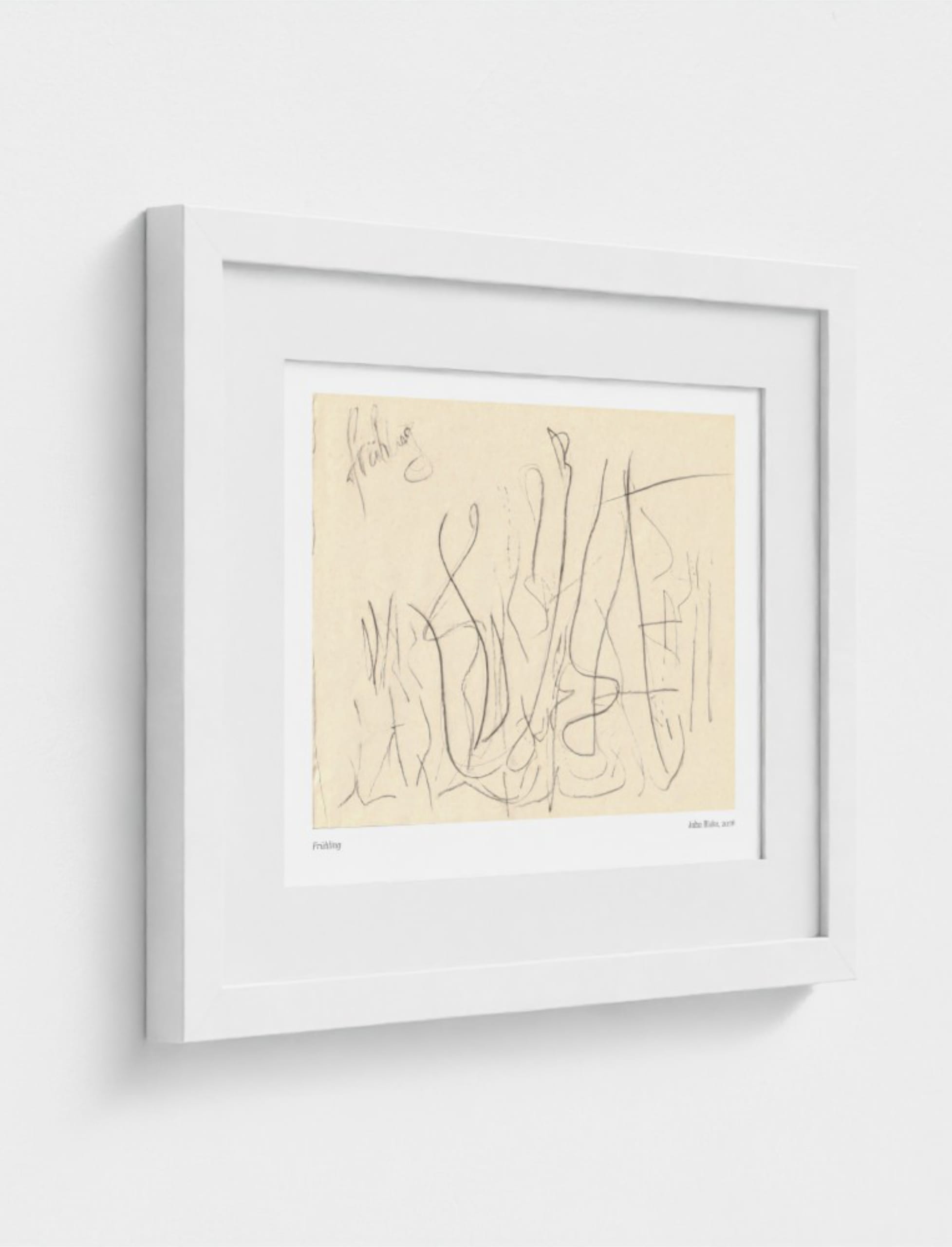 fruhling framed art print