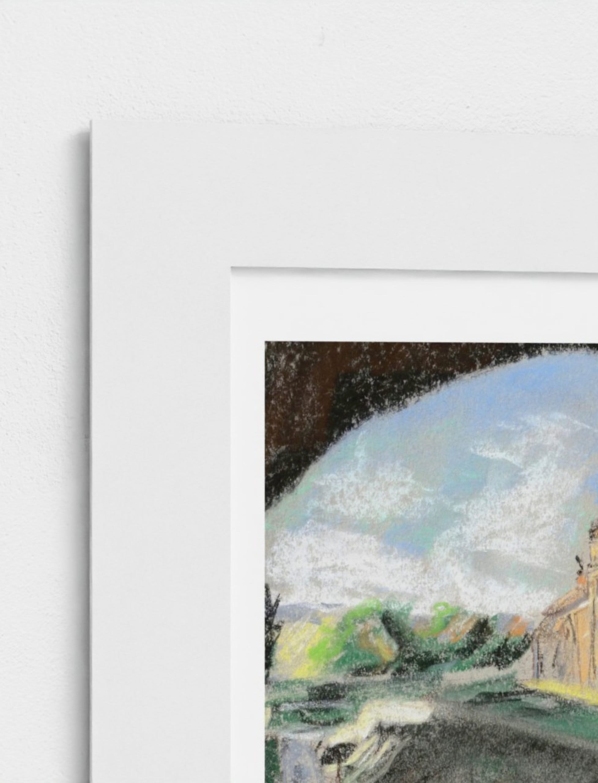 Biddulph Grange Garden Mounted Art Print